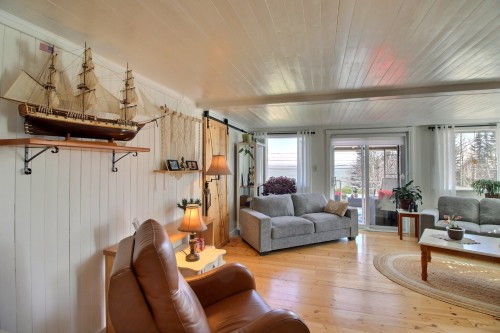 Salon - 71 Rue Fleurie, La Malbaie, QC - Indoor Photo Showing Living Room