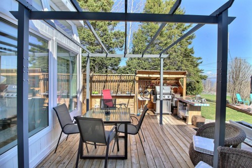 Terrasse - 71 Rue Fleurie, La Malbaie, QC - Outdoor With Deck Patio Veranda With Exterior