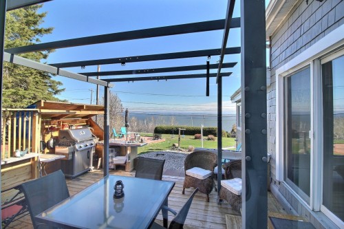 Terrasse - 71 Rue Fleurie, La Malbaie, QC - Outdoor With Deck Patio Veranda With Exterior