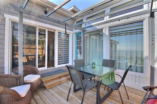 Terrasse - 71 Rue Fleurie, La Malbaie, QC - Outdoor With Deck Patio Veranda With Exterior