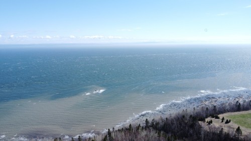 Photo aérienne - 71 Rue Fleurie, La Malbaie, QC - Outdoor With Body Of Water With View