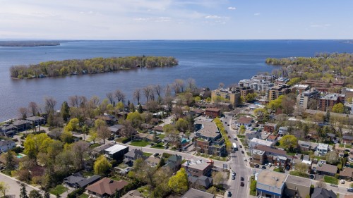 Vue d'ensemble - 138  - 142 Av. George-V, Dorval, QC - Outdoor With Body Of Water With View
