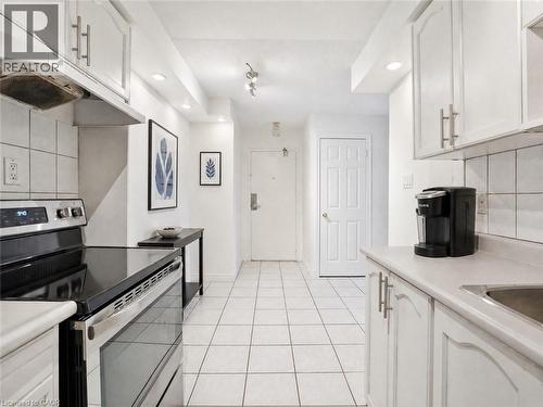 Virtually Staged Photo - 30 Summit Avenue Unit# 401, Hamilton, ON - Indoor Photo Showing Kitchen