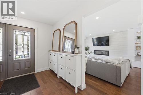 73 San Fernando Drive, Hamilton, ON - Indoor With Fireplace