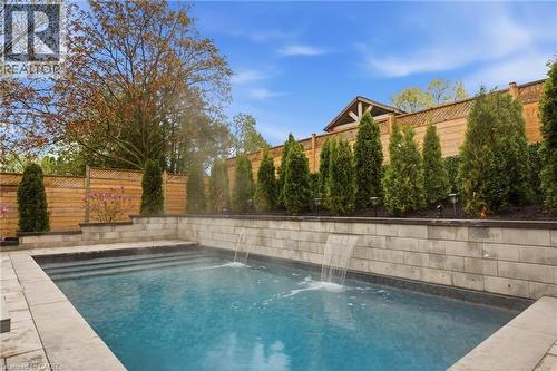 73 San Fernando Drive, Hamilton, ON - Outdoor With In Ground Pool With Backyard