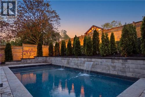 73 San Fernando Drive, Hamilton, ON - Outdoor With In Ground Pool