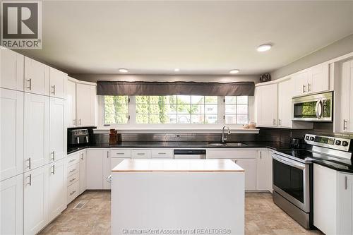 39 Chippewa Drive, Chatham, ON - Indoor Photo Showing Kitchen With Double Sink