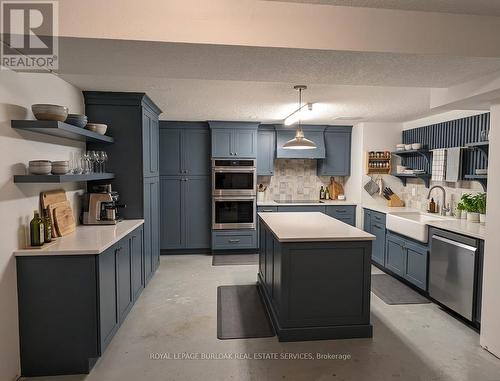 Workshop reimagined as a kitchen - 1729 Riverbend Court, Mississauga, ON - Indoor Photo Showing Kitchen