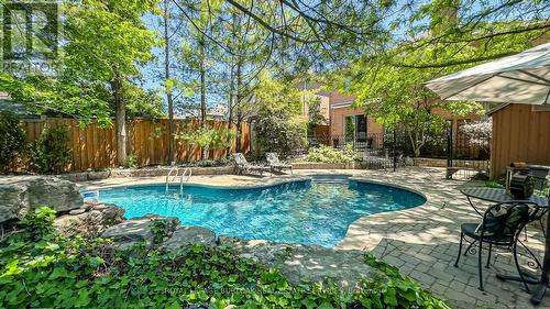 1729 Riverbend Court, Mississauga, ON - Outdoor With In Ground Pool With Deck Patio Veranda With Backyard