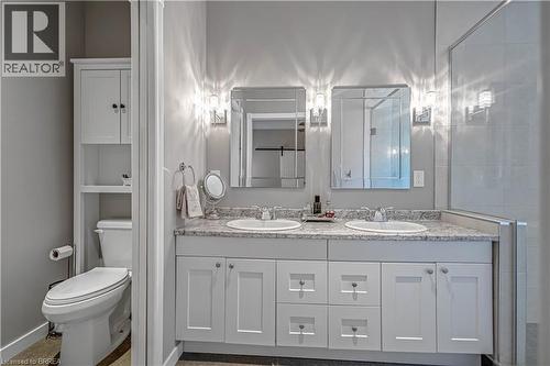 Primary Bathroom Ensuite - 156 St Johns Road W, Simcoe, ON - Indoor Photo Showing Bathroom