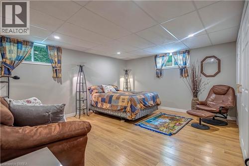 Lower Level Bedroom, Roughed in for another bedroom - 156 St Johns Road W, Simcoe, ON - Indoor