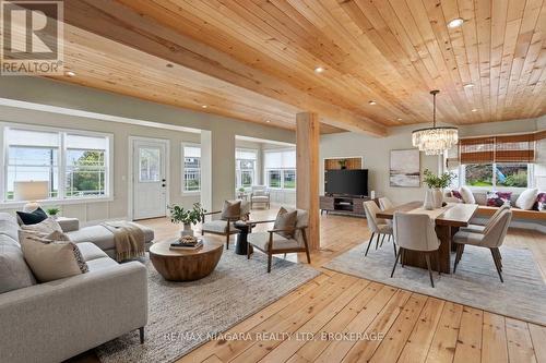 virtually staged liv/dr - 696 Lakeshore Road, Fort Erie (Lakeshore), ON - Indoor