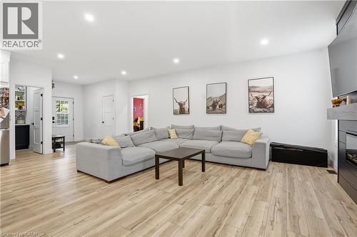 104 Neva Road, Ridgeway, ON - Indoor Photo Showing Living Room With Fireplace