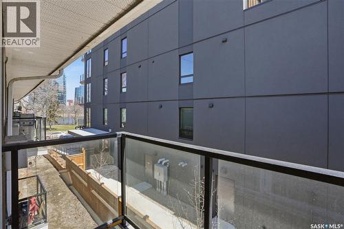 303 208 Saskatchewan Crescent E, Saskatoon, SK - Outdoor With Balcony With Exterior