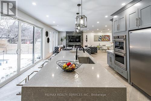 3 Bonnyview Drive, Toronto, ON - Indoor Photo Showing Kitchen With Stainless Steel Kitchen With Upgraded Kitchen