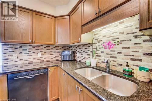 330 Dearborn Boulevard Unit# 7, Waterloo, ON - Indoor Photo Showing Kitchen With Double Sink