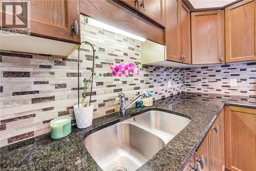 330 Dearborn Boulevard Unit# 7, Waterloo, ON - Indoor Photo Showing Kitchen With Double Sink