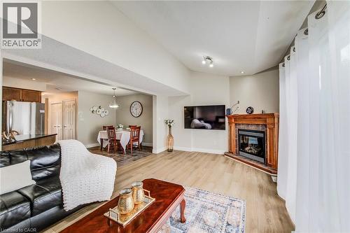 330 Dearborn Boulevard Unit# 7, Waterloo, ON - Indoor Photo Showing Living Room With Fireplace