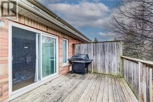 330 Dearborn Boulevard Unit# 7, Waterloo, ON - Outdoor With Deck Patio Veranda With Exterior