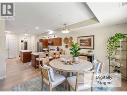 Dining room - digitally staged - 