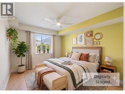 Second bedroom -digitally staged - 