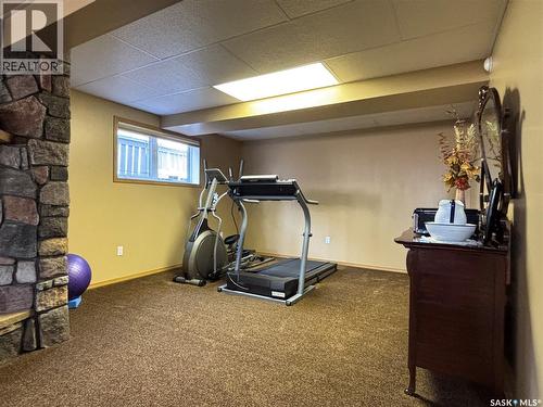 404 Herbert Street, Maple Creek, SK - Indoor Photo Showing Gym Room