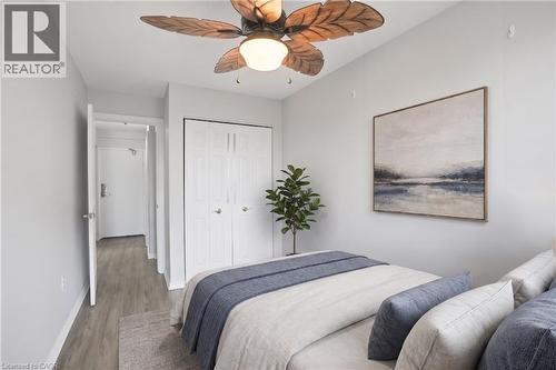 Virtual Staged Photo - 30 Summit Avenue Unit# 303, Hamilton, ON - Indoor Photo Showing Bedroom