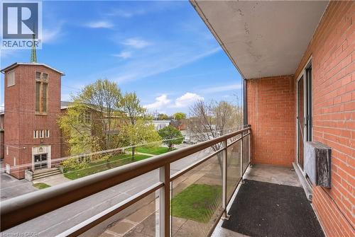 30 Summit Avenue Unit# 303, Hamilton, ON - Outdoor With Balcony With Exterior