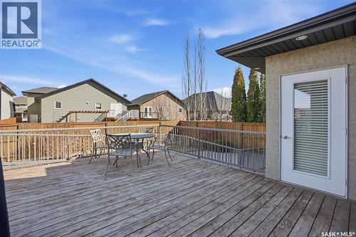 211 Trimble Lane, Saskatoon, SK - Outdoor With Deck Patio Veranda With Exterior