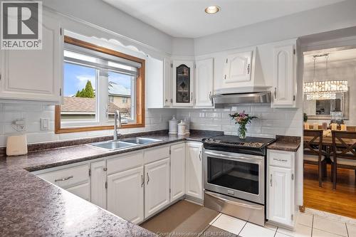 12314 Funaro Crescent, Tecumseh, ON - Indoor Photo Showing Kitchen With Double Sink