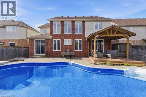 309 Schooner Crescent, Waterloo, ON - Outdoor With In Ground Pool With Deck Patio Veranda