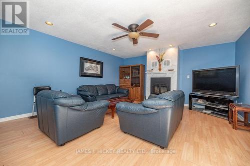 224 Thomas Street, Deep River, ON - Indoor Photo Showing Living Room With Fireplace