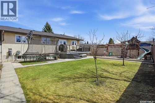 6547 Hird Crescent, Regina, SK - Outdoor With Deck Patio Veranda