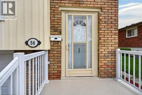 56 Brookstream Court, Hamilton, ON - Outdoor With Deck Patio Veranda With Exterior