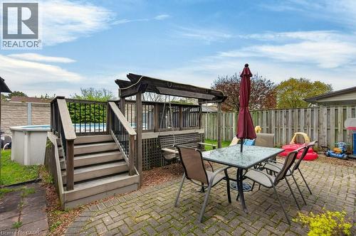 56 Brookstream Court, Hamilton, ON - Outdoor With Deck Patio Veranda