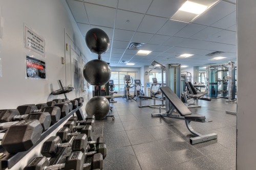 Salle d'exercice - 18C-1210 Boul. De Maisonneuve O., Montréal (Ville-Marie), QC - Indoor Photo Showing Gym Room