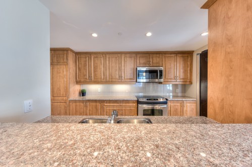 Cuisine - 18C-1210 Boul. De Maisonneuve O., Montréal (Ville-Marie), QC - Indoor Photo Showing Kitchen With Double Sink