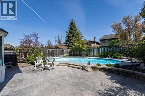 106 Maple Drive, Hamilton, ON - Outdoor With In Ground Pool With Backyard