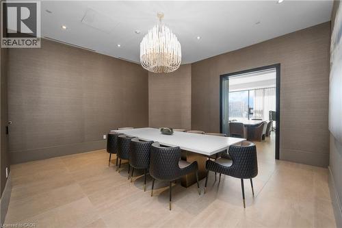 2007 James Street Unit# 704, Burlington, ON - Indoor Photo Showing Dining Room