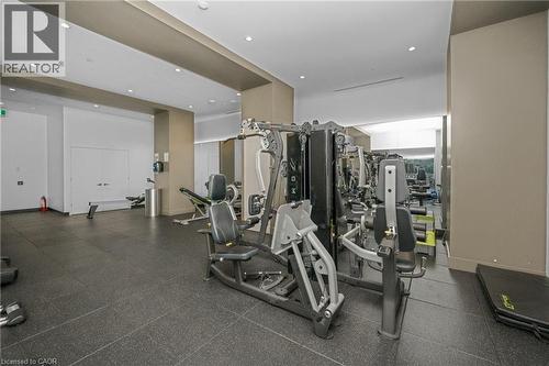 2007 James Street Unit# 704, Burlington, ON - Indoor Photo Showing Gym Room