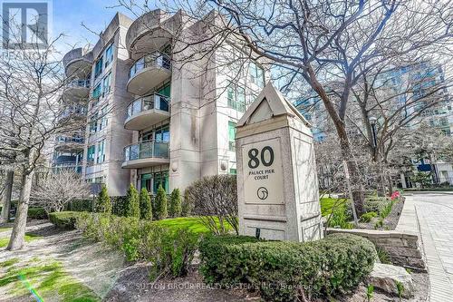 80 Palace Pier Court - 404 - 80 Palace Pier Court, Toronto, ON - Outdoor With Balcony