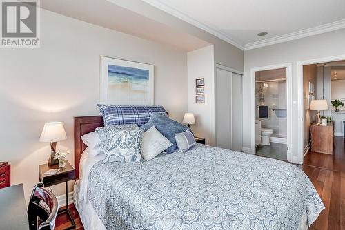 2nd Bedroom  with 3-Piece and Closet - 404 - 80 Palace Pier Court, Toronto, ON - Indoor Photo Showing Bedroom