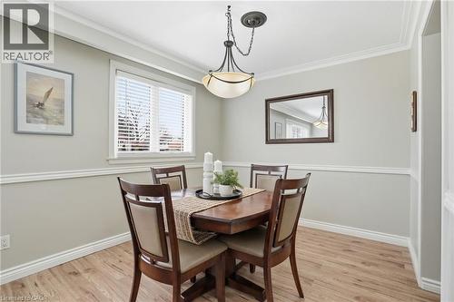345 Erindale Drive, Burlington, ON - Indoor Photo Showing Dining Room