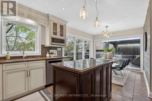 72 Morgon Avenue, Mississauga, ON - Indoor Photo Showing Kitchen With Double Sink