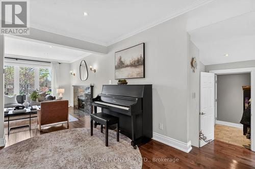 72 Morgon Avenue, Mississauga, ON - Indoor With Fireplace
