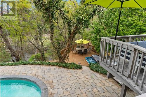 1067 Fair Birch Drive, Mississauga, ON - Outdoor With In Ground Pool With Deck Patio Veranda