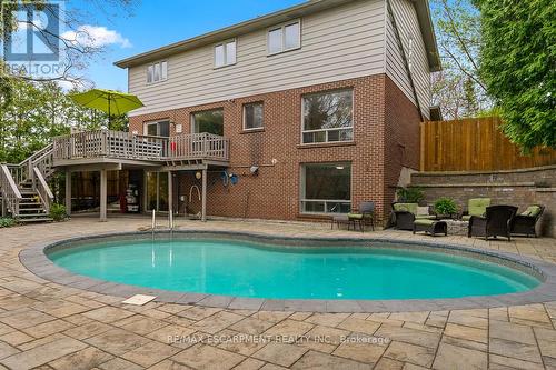 1067 Fair Birch Drive, Mississauga, ON - Outdoor With In Ground Pool With Deck Patio Veranda
