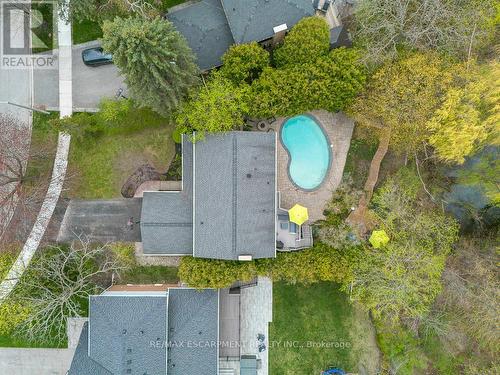 1067 Fair Birch Drive, Mississauga, ON - Outdoor With In Ground Pool With View