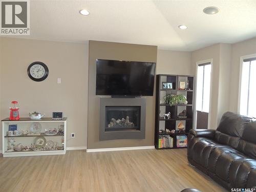 Anderson Acreage, Estevan Rm No. 5, SK - Indoor Photo Showing Living Room With Fireplace