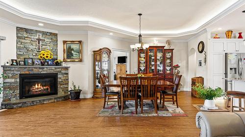 1808 Erickson Road, Creston, BC - Indoor With Fireplace
